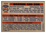 1957 Topps Baseball #171 Boston Red Sox Team EX-MT 525322