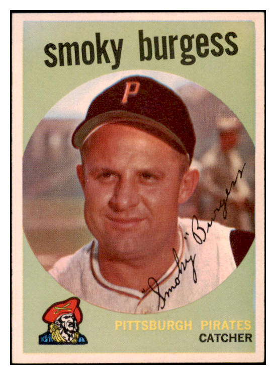 1959 Topps Baseball #432 Smoky Burgess Pirates EX-MT 525327