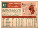 1959 Topps Baseball #432 Smoky Burgess Pirates EX-MT 525327
