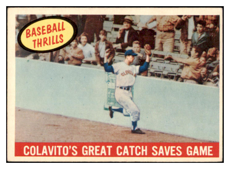 1959 Topps Baseball #462 Rocky Colavito IA Indians EX-MT 525329
