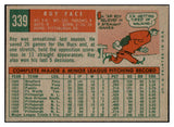 1959 Topps Baseball #339 Roy Face Pirates EX-MT 525332
