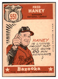 1959 Topps Baseball #551 Fred Haney A.S. Braves EX-MT 525340