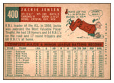 1959 Topps Baseball #400 Jackie Jensen Red Sox EX-MT 525343