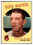 1959 Topps Baseball #295 Billy Martin Indians EX-MT 525347
