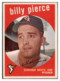 1959 Topps Baseball #410 Billy Pierce White Sox EX-MT 525353
