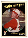 1959 Topps Baseball #448 Vada Pinson Reds EX-MT 525354
