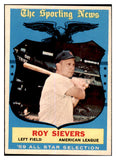 1959 Topps Baseball #566 Roy Sievers A.S. Senators EX-MT 525359