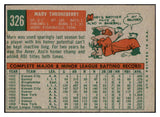 1959 Topps Baseball #326 Marv Throneberry Yankees EX-MT 525362