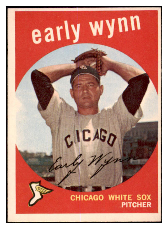 1959 Topps Baseball #260 Early Wynn White Sox EX-MT 525366