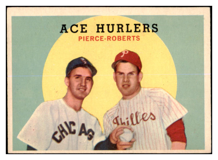 1959 Topps Baseball #156 Robin Roberts Billy Pierce EX-MT 525372