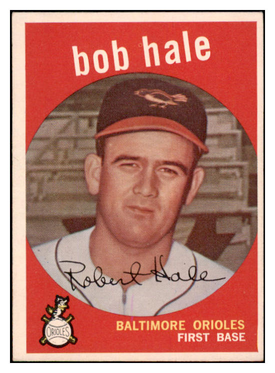 1959 Topps Baseball #507 Bob Hale Orioles EX-MT 525379