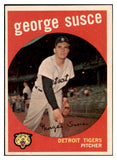 1959 Topps Baseball #511 George Susce Tigers EX-MT 525381