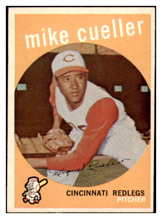 1959 Topps Baseball #528 Mike Cuellar Reds EX-MT 525383