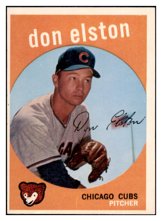 1959 Topps Baseball #520 Don Elston Cubs EX-MT 525384