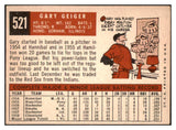 1959 Topps Baseball #521 Gary Geiger Red Sox EX-MT 525385