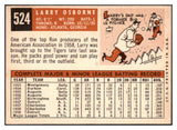 1959 Topps Baseball #524 Larry Osborne Tigers EX-MT 525388