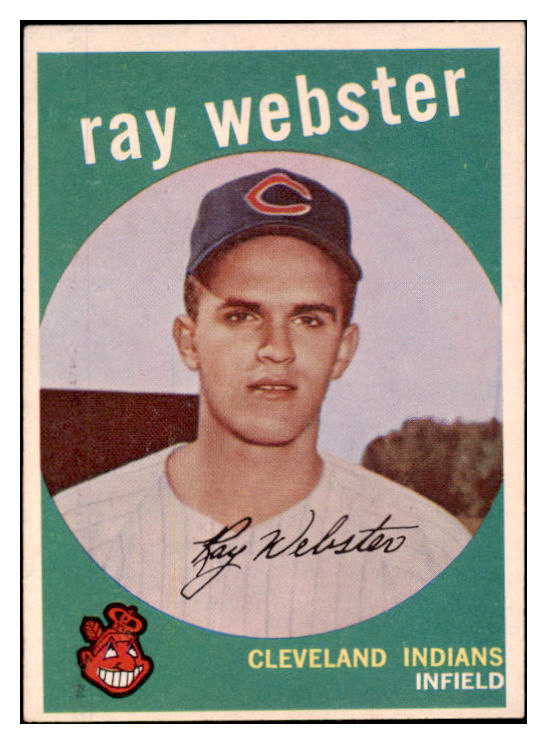 1959 Topps Baseball #531 Ray Webster Indians EX-MT 525392