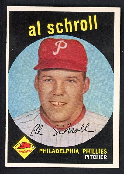 1959 Topps Baseball #546 Al Schroll Phillies EX-MT 525400