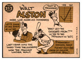 1960 Topps Baseball #212 Walt Alston Dodgers EX-MT 525402