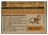 1960 Topps Baseball #305 Richie Ashburn Cubs EX-MT 525404