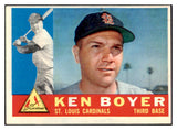 1960 Topps Baseball #485 Ken Boyer Cardinals EX-MT 525405