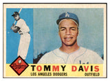 1960 Topps Baseball #509 Tommy Davis Dodgers EX-MT 525409