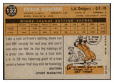 1960 Topps Baseball #132 Frank Howard Dodgers EX-MT 525417