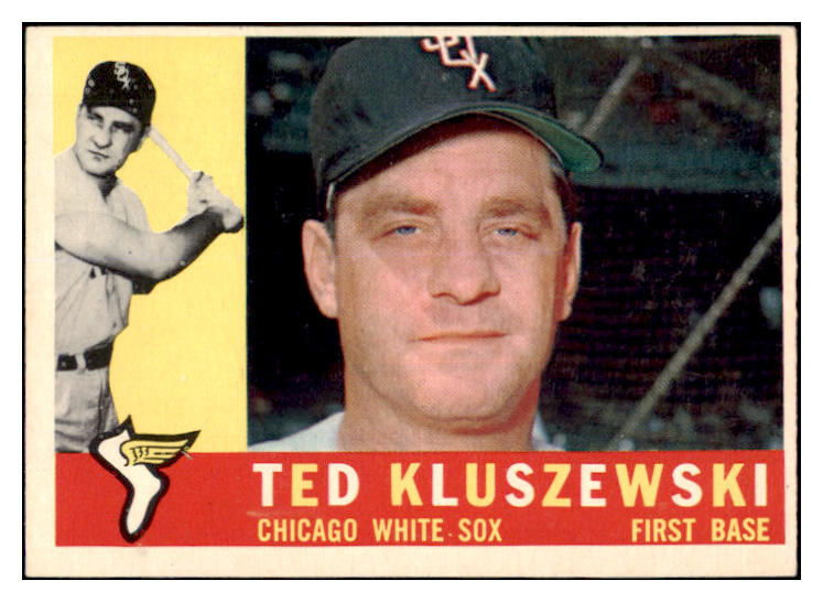 1960 Topps Baseball #505 Ted Kluszewski White Sox EX-MT 525418