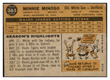 1960 Topps Baseball #365 Minnie Minoso White Sox EX-MT 525421