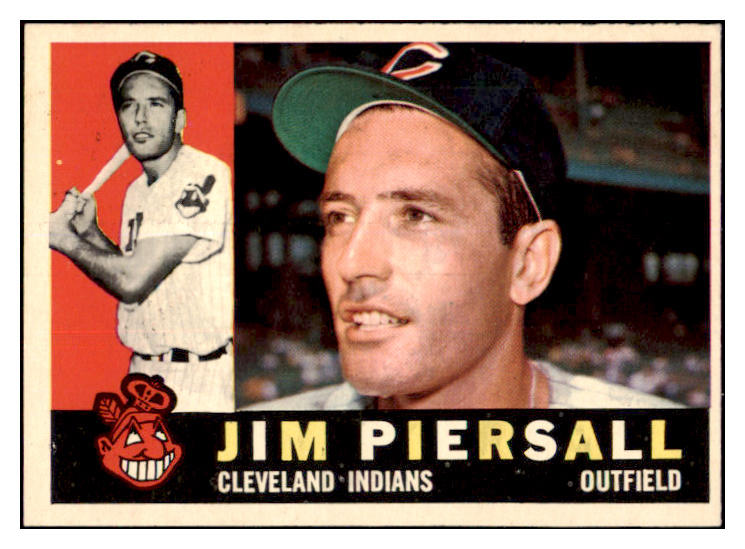 1960 Topps Baseball #159 Jimmy Piersall Indians EX-MT 525424