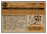 1960 Topps Baseball #425 Johnny Podres Dodgers EX-MT 525426