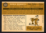 1960 Topps Baseball #264 Robin Roberts Phillies EX-MT 525428