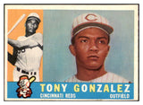 1960 Topps Baseball #518 Tony Gonzalez Reds EX-MT 525440