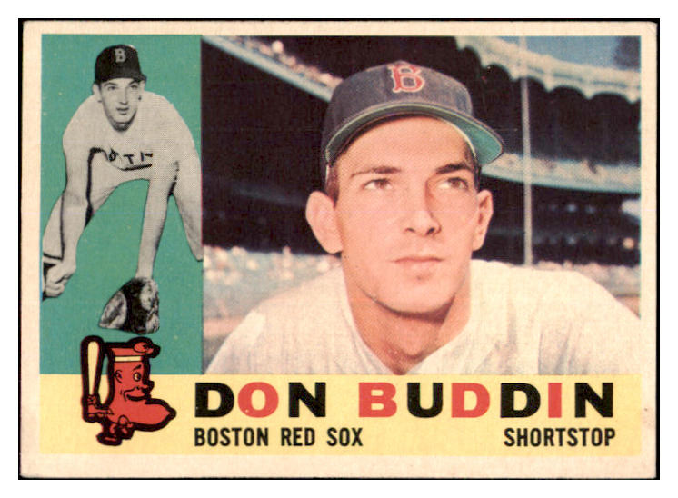 1960 Topps Baseball #520 Don Buddin Red Sox EX-MT 525443