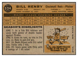 1960 Topps Baseball #524 Bill Henry Reds EX-MT 525446