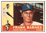 1960 Topps Baseball #538 Frank Barnes White Sox EX-MT 525456