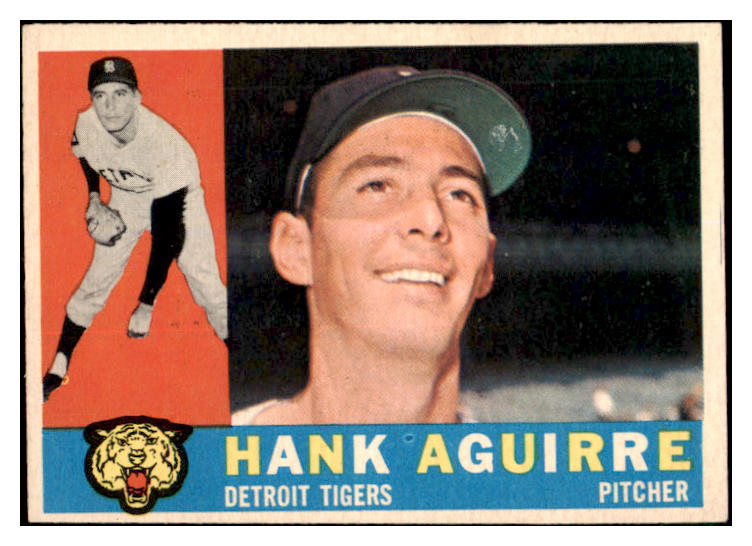 1960 Topps Baseball #546 Hank Aguirre Tigers EX-MT 525460