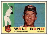 1960 Topps Baseball #552 Walt Bond Indians EX-MT 525464