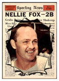 1961 Topps Baseball #570 Nellie Fox A.S. White Sox EX-MT 525483