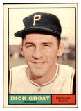 1961 Topps Baseball #001 Dick Groat Pirates EX-MT 525485