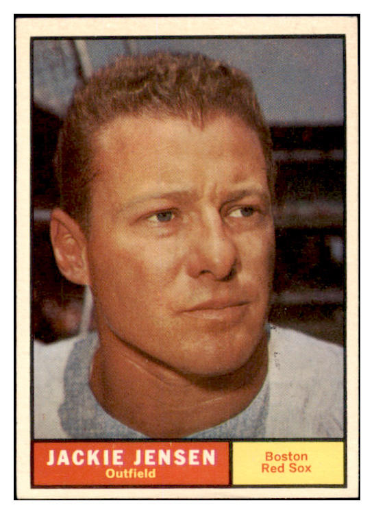 1961 Topps Baseball #540 Jackie Jensen Red Sox EX-MT 525488