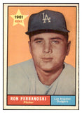 1961 Topps Baseball #525 Ron Perranoski Dodgers EX-MT 525493