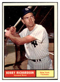 1961 Topps Baseball #180 Bobby Richardson Yankees EX-MT 525498