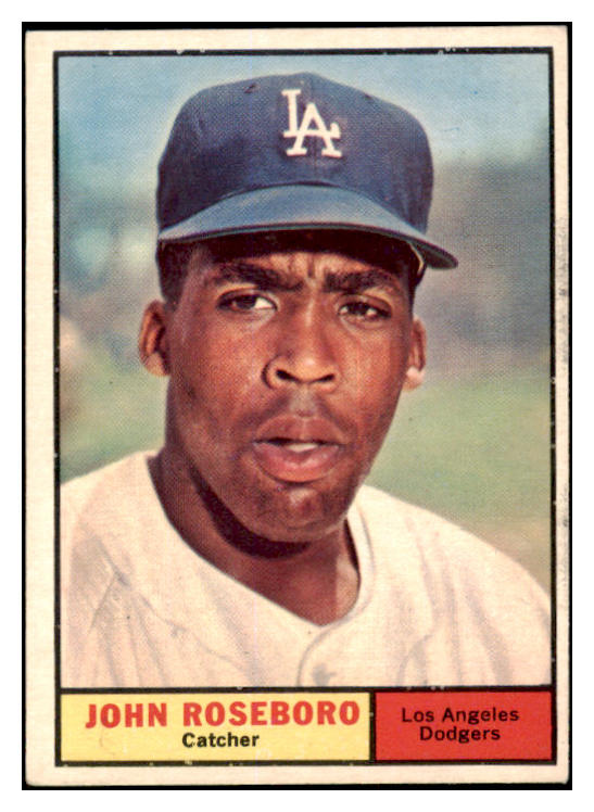 1961 Topps Baseball #363 John Roseboro Dodgers EX-MT 525500