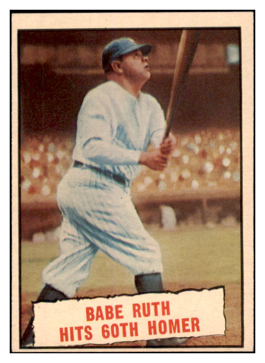 1961 Topps Baseball #401 Babe Ruth Yankees EX-MT 525501