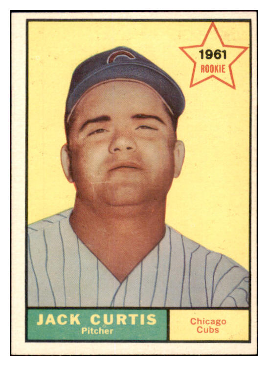 1961 Topps Baseball #533 Jack Curtis Cubs EX-MT 525515