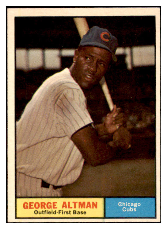 1961 Topps Baseball #551 George Altman Cubs EX-MT 525519