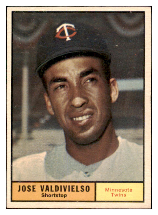 1961 Topps Baseball #557 Jose Valdivielso Twins EX-MT 525521