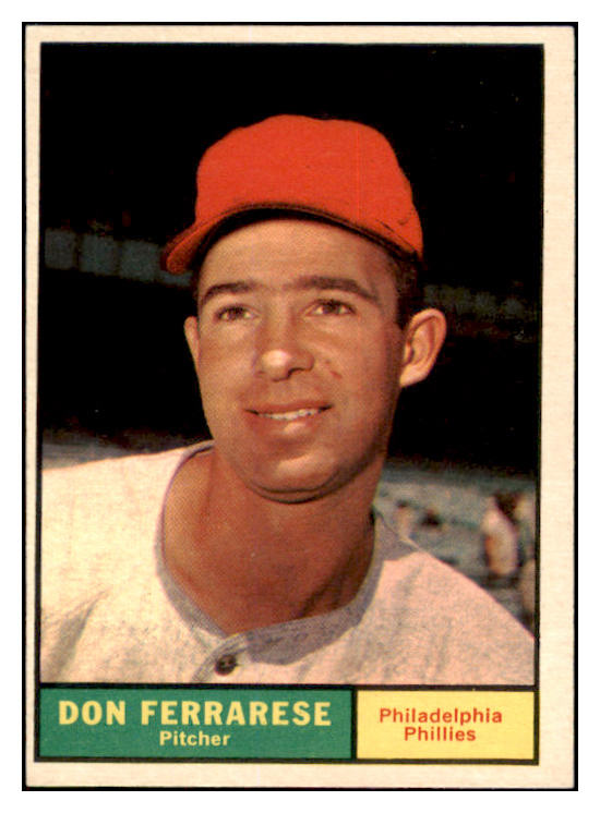 1961 Topps Baseball #558 Don Ferrarese Phillies EX-MT 525522