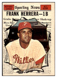 1961 Topps Baseball #569 Frank Herrera A.S. Phillies EX-MT 525525